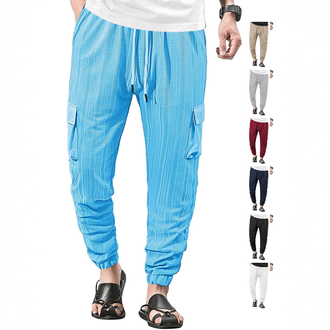 Damen Cargo-Hose aus leichtem Stoff Shopnory