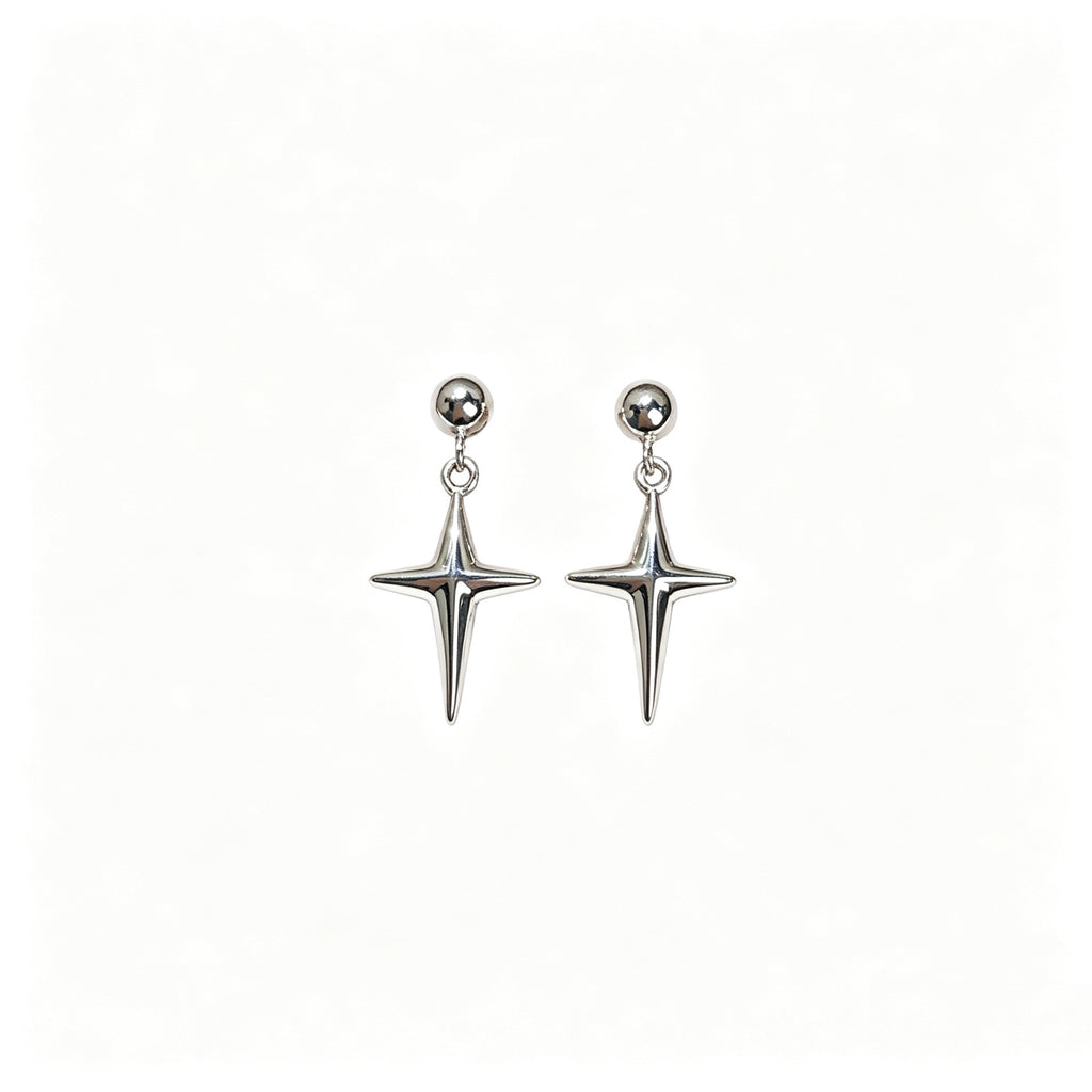 Damen trendige Ohrringe mit sportlichem Sterne-Design Shop Nory