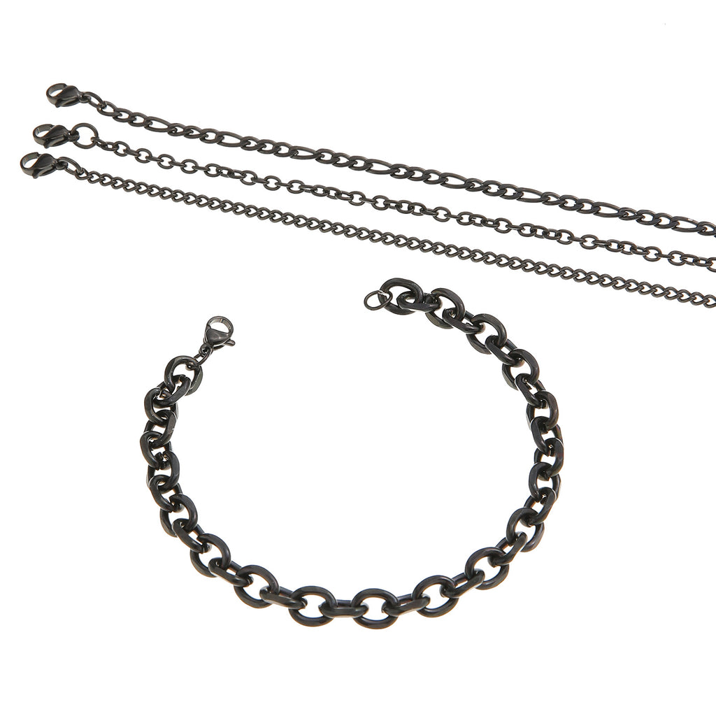 Damen Halskette aus robusten Metallringen Shop Nory