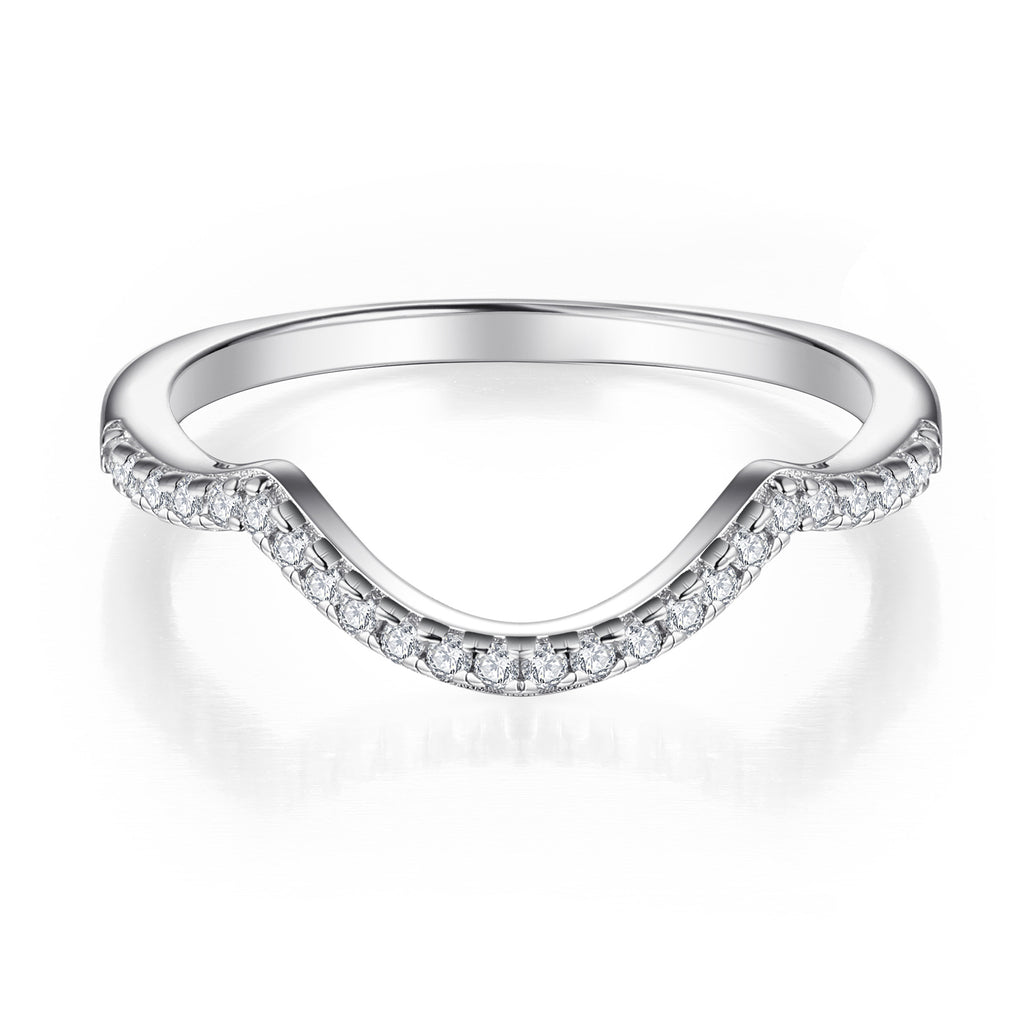 Damen Verlobungsring mit funkelndem Zirkonia und elegantem Design Shop Nory