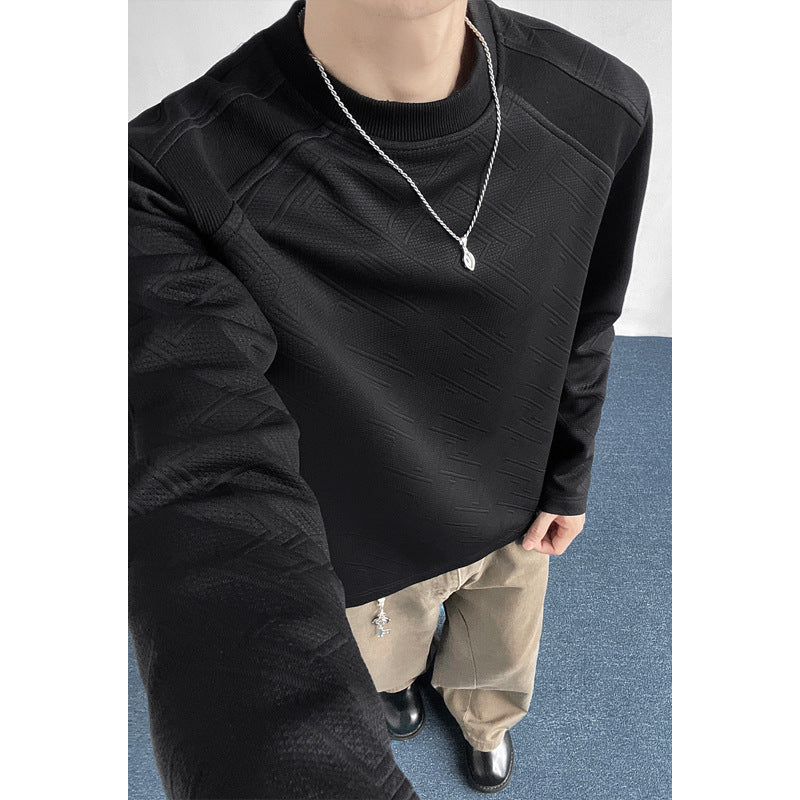Herren Sportlicher Raglan-Pullover Shop Nory