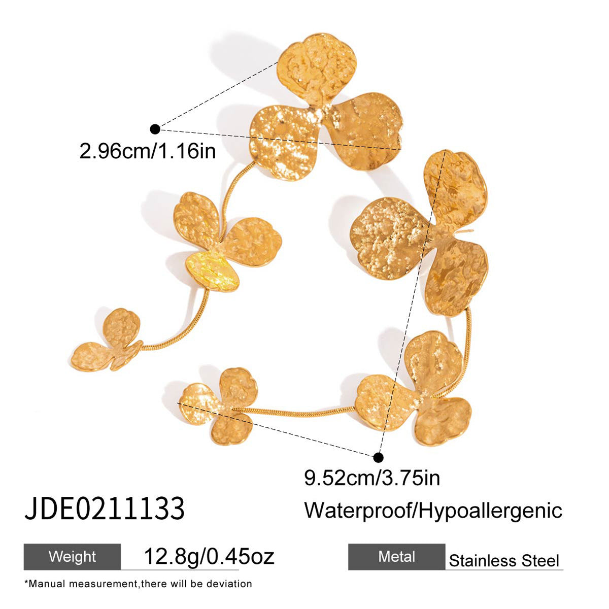 Damen Halskette mit floralem Design Shop Nory