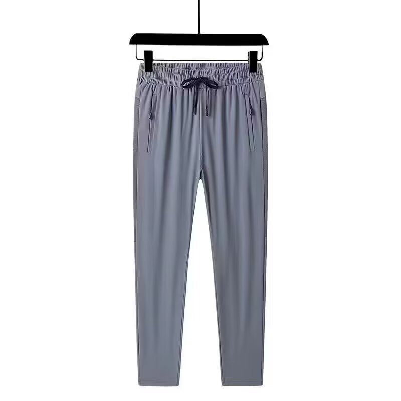 Herren Sportliche Jogginghose mit Reißverschluss und elastischem Bund Shop Nory