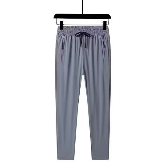 Herren Sportliche Jogginghose mit Reißverschluss und elastischem Bund Shop Nory
