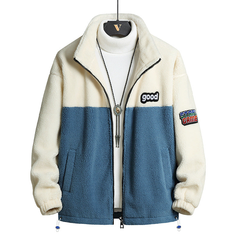 Herren Gemütliche Fleecejacke mit Kapuze Shop Nory