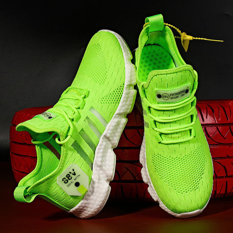Damen Leichte und atmungsaktive Freizeitsneaker mit Flex-Sohle