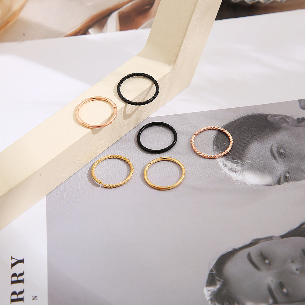Damen Creolen mit einzigartigen Texturen und stilvollem Design Shop Nory