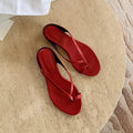 Damen Zehentrenner-Sandalen mit elegantem Riemendesign und leichtem Fußbett