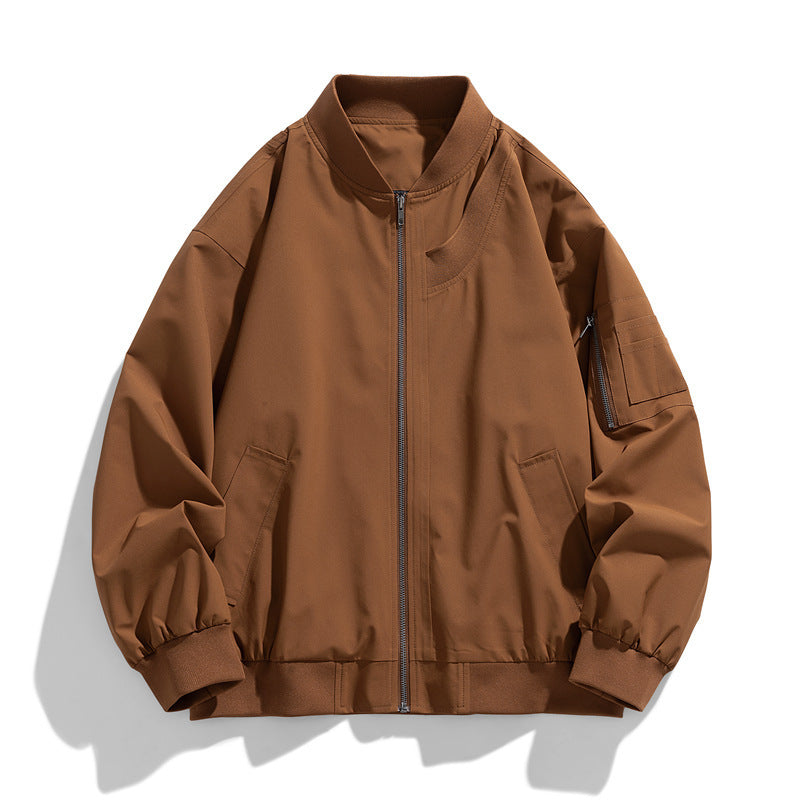 Herren Sportliche Bomberjacke mit elastischen Bündchen Shop Nory