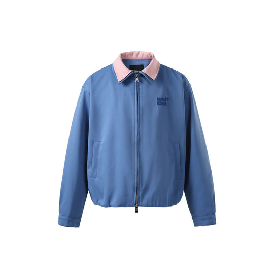 Herren Boxy‑Übergangsblouson mit kontrastkragen und Zwei‑Wege‑Reißverschluss Shop Nory