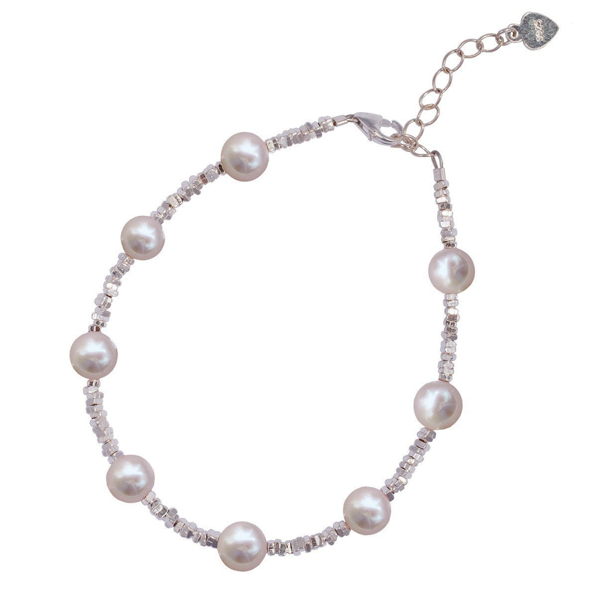 Damen Elegantes Perlenarmband mit funkelnden Akzenten Shop Nory