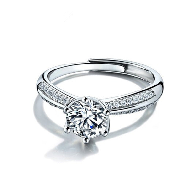 Damen Verlobungsring mit funkelndem Zirkonia Shop Nory
