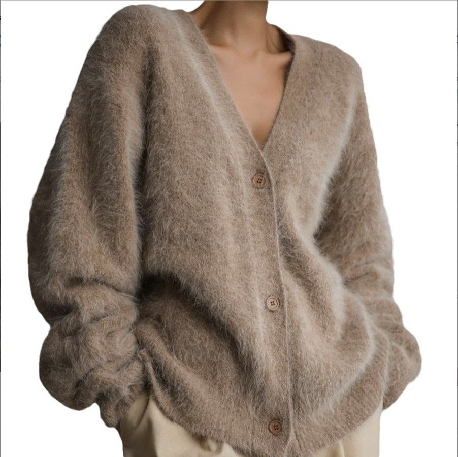 Damen kuscheliger Cardigan