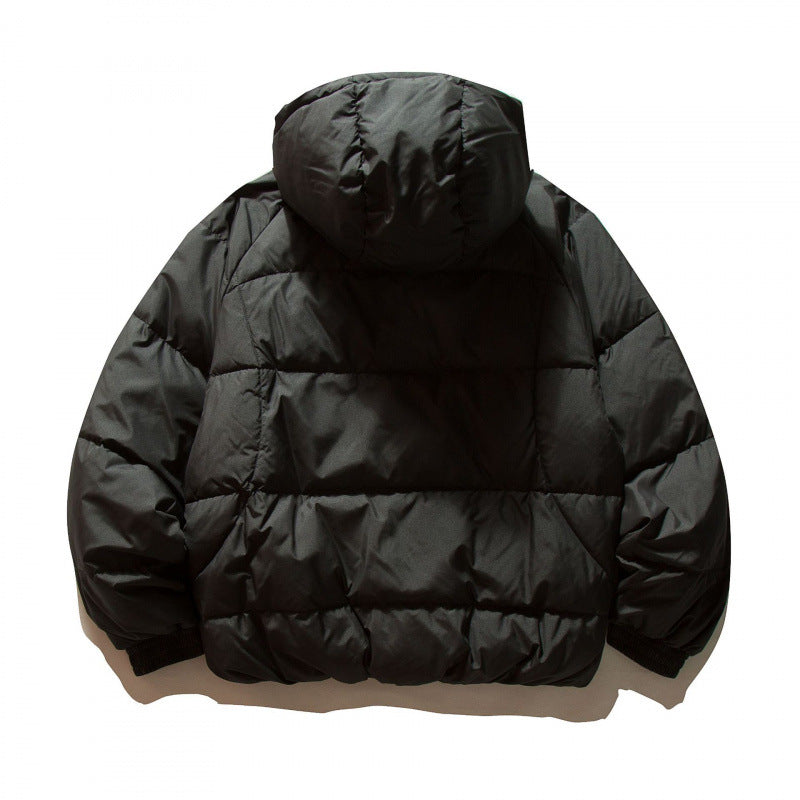 Unisex Oversize Thermo‑Pufferjacke im Boxy‑Cut mit Kapuze und Raglanärmeln Shop Nory