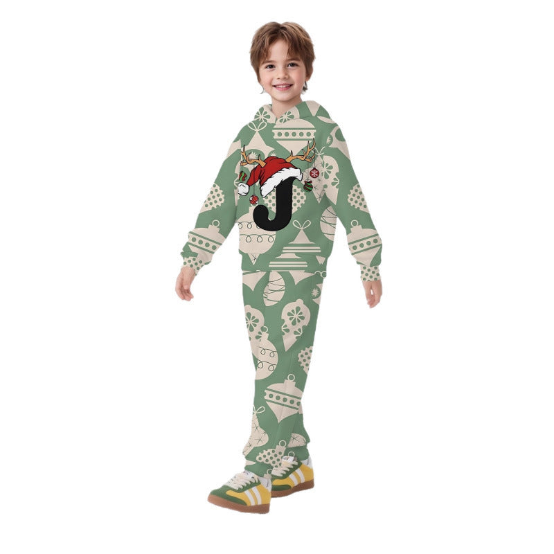 Unisex Kinder Jogginganzug mit Kapuzenpullover und detailreichem Auto-Print Shop Nory