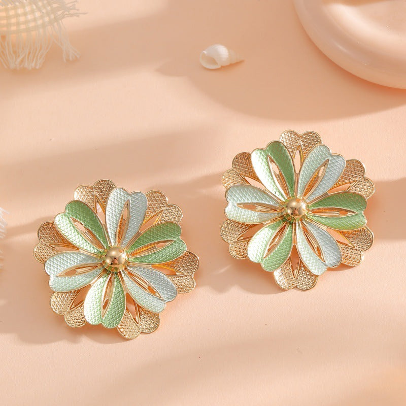 Damen Haarspangen mit kunstvollem Blumen-Design Shop Nory