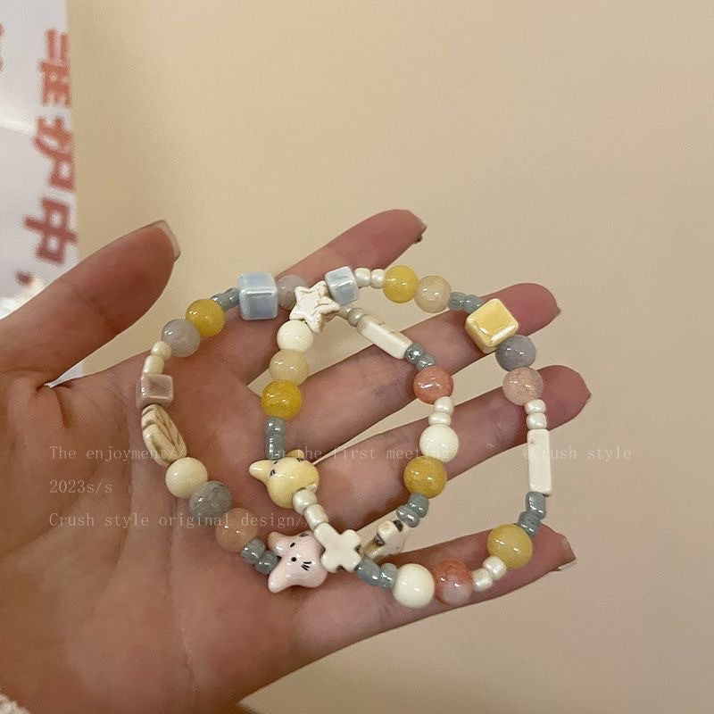 Damen handgemachtes Armband mit einzigartigen Tieranhängern Shop Nory