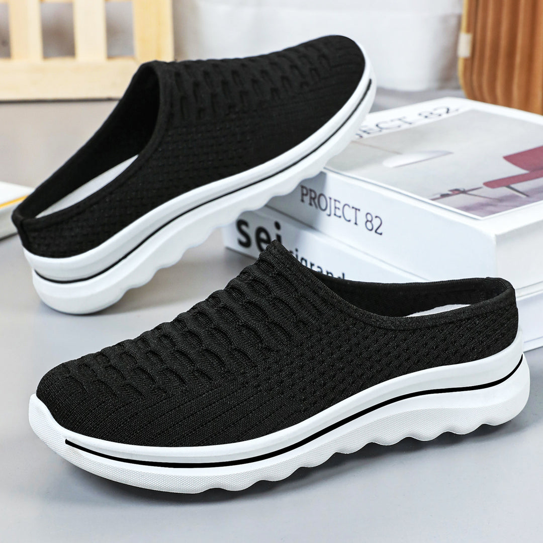 Damen nan nahtloser Komfort-Slipper mit gestricktem Obermaterial und dämpfender Profilsohle Shop Nory
