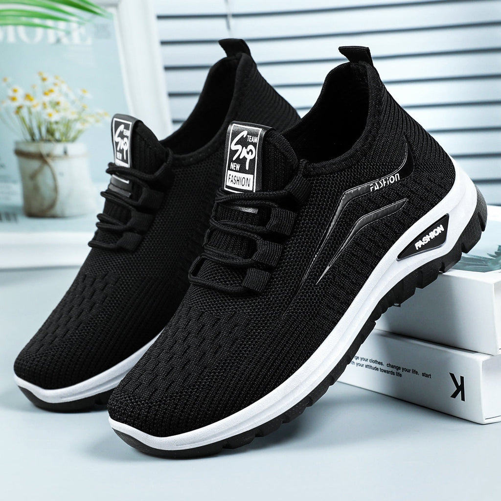 Damen Hochwertige und atmungsaktive Sportschuhe mit elastischem Einschlupf