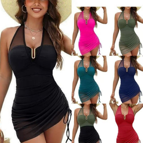 Damen Strandkleid