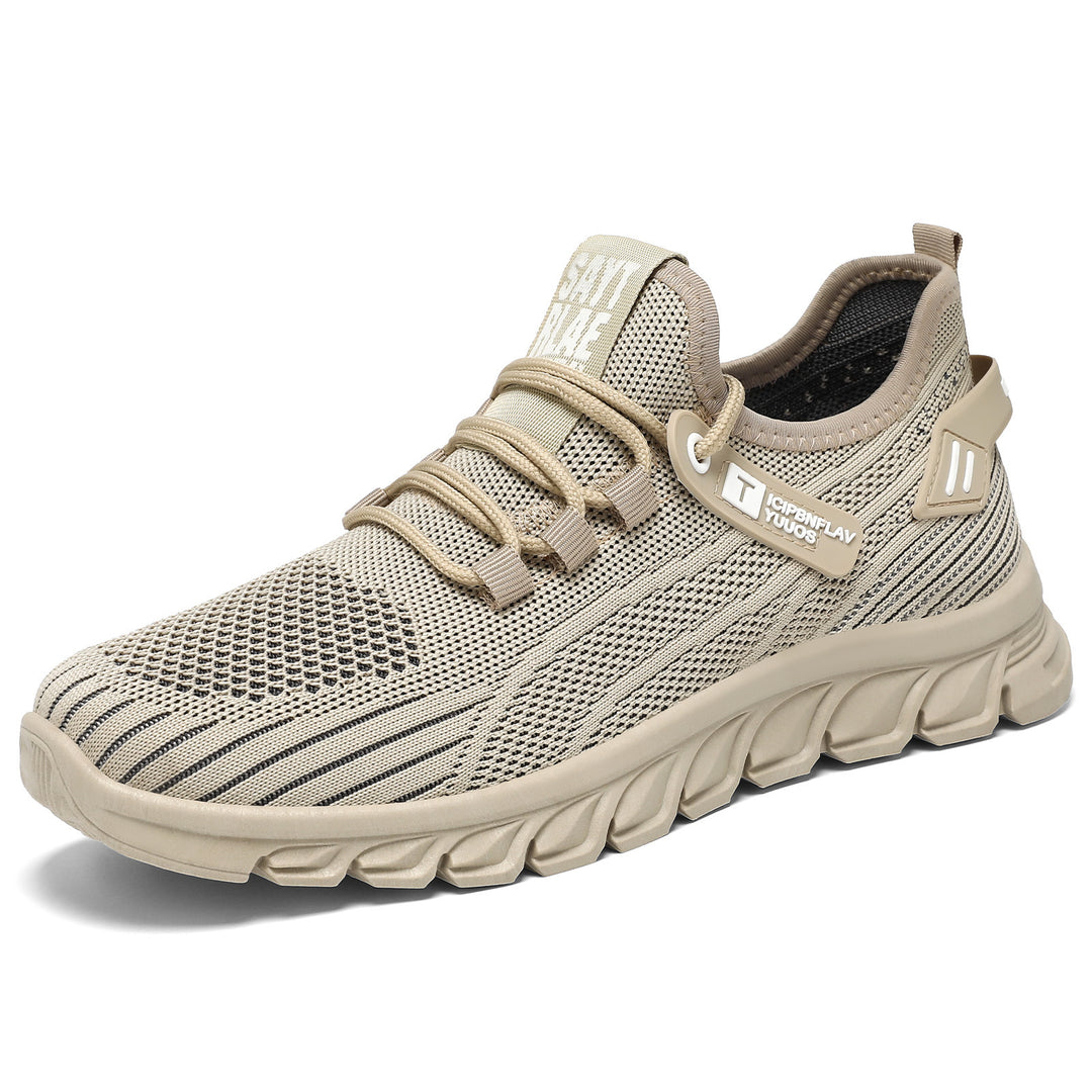 Herren nan atmungsaktiver Strick-Chunky-Sneaker mit elastischem Einstieg, stabiler Dämpfungssohle und Zuglasche Shop Nory