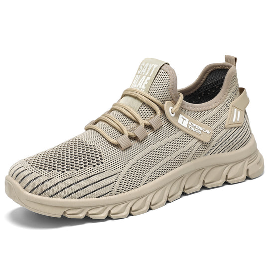 Herren nan atmungsaktiver Strick-Chunky-Sneaker mit elastischem Einstieg, stabiler Dämpfungssohle und Zuglasche Shop Nory