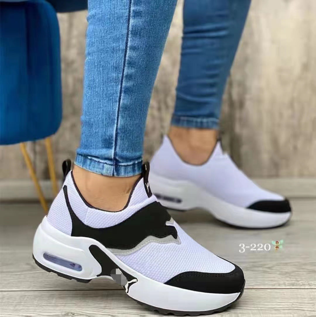 Damen Slip-On Plateausneaker mit Luftkammer und gestricktem Obermaterial Shop Nory