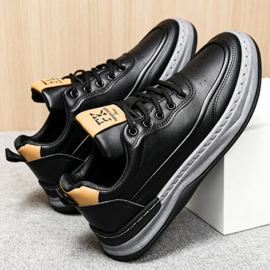 Herren Sportliche Leder Sneaker Shop Nory