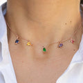 Bunte Anhänger-Halskette | Shop Nory