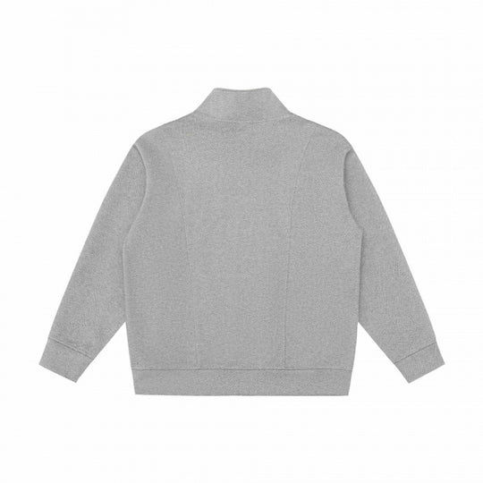 Unisex Boxy-Fleece-Zipjacke mit Stehkragen und Eingrifftaschen Shop Nory