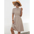 Damen Sommerkleid mit eleganter Blumenmusterung