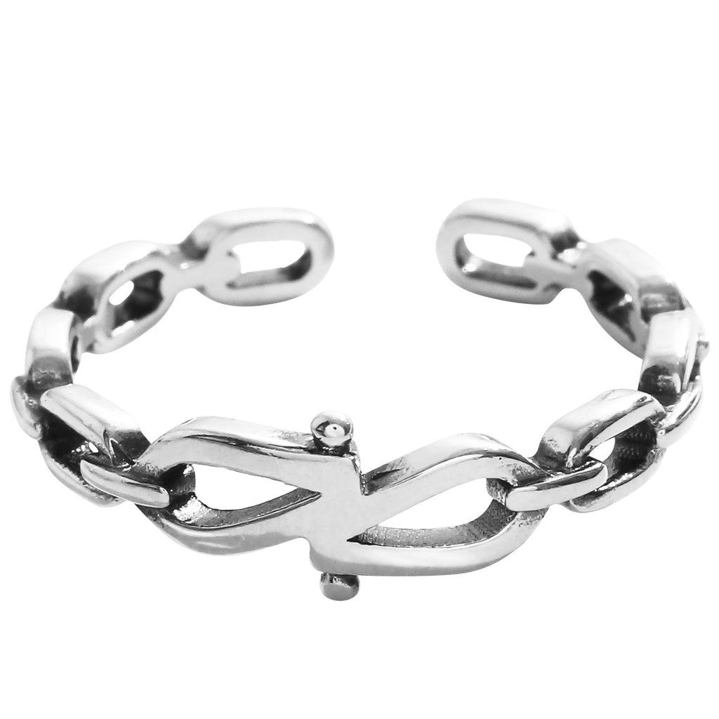 Damen Offener Ring mit innovativem Kettendesign Shop Nory