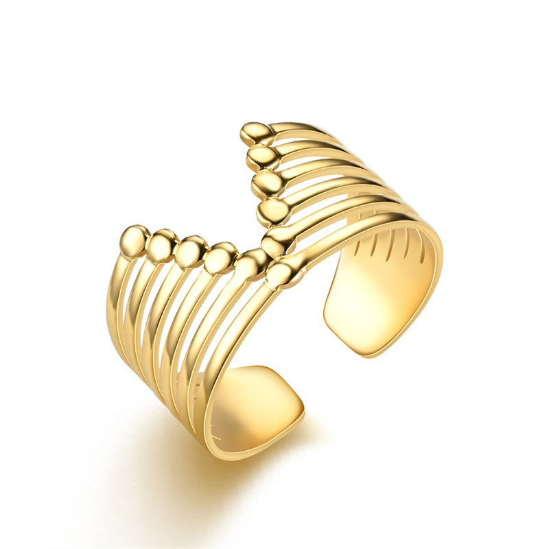 Damen Ring mit einzigartigem Handdesign Shop Nory