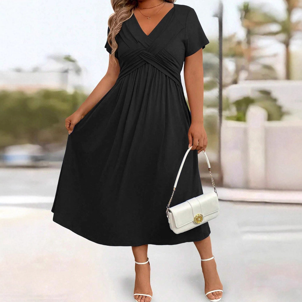 Damen lockeres Maxi-Kleid