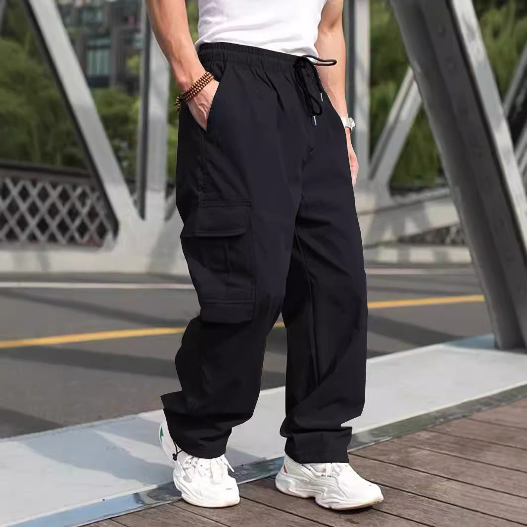 Herren Cargo-Hose mit vielen funktionalen Taschen und lockerer Passform