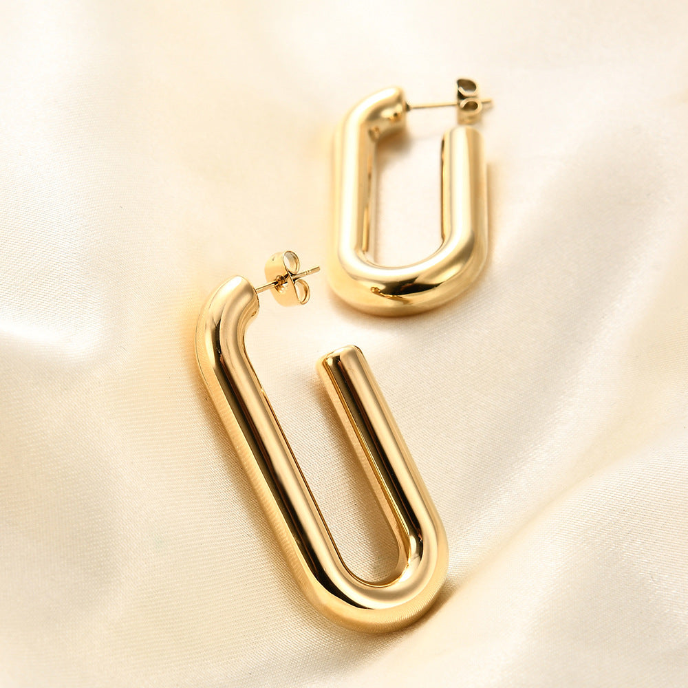 Damen Geometrische Ohrringe aus hochwertigem Edelstahl Shop Nory