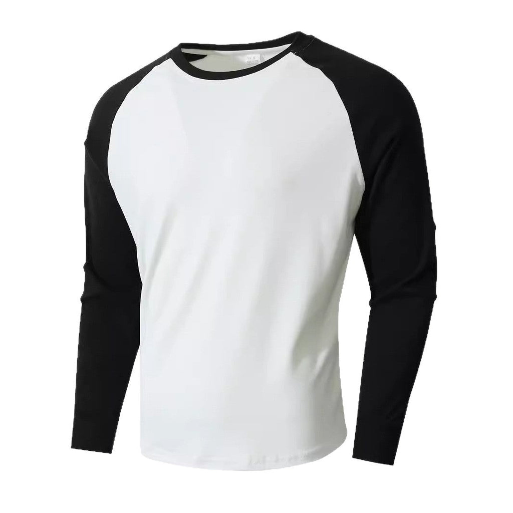 Herren Sportliches Langarmshirt mit Raglanärmeln