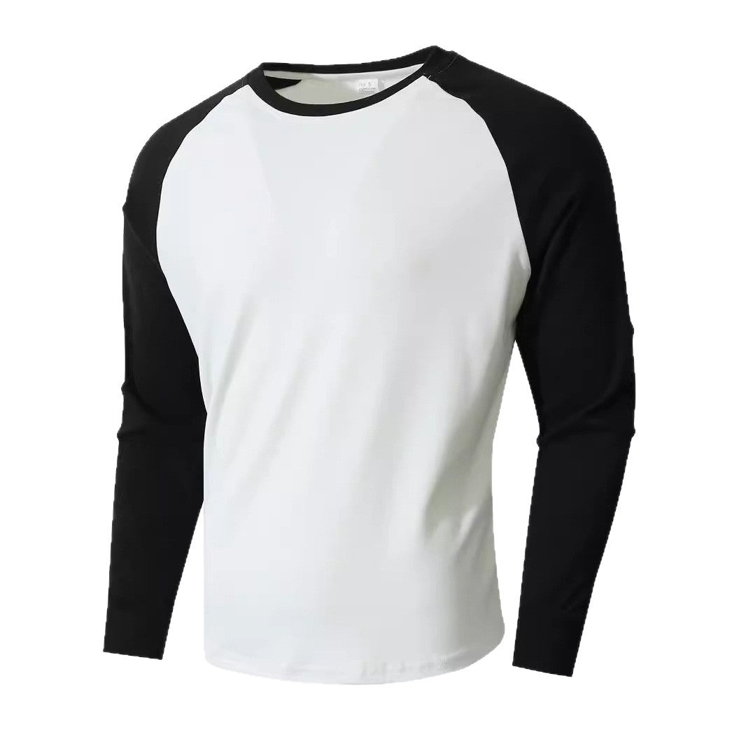 Herren Sportliches Langarmshirt mit Raglanärmeln