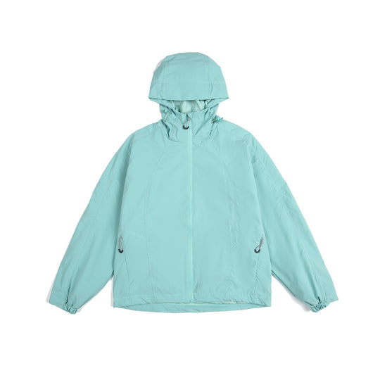 Damen leichte Windjacke mit Kapuze, verstellbarem Saum und wasserabweisender Funktion Shop Nory