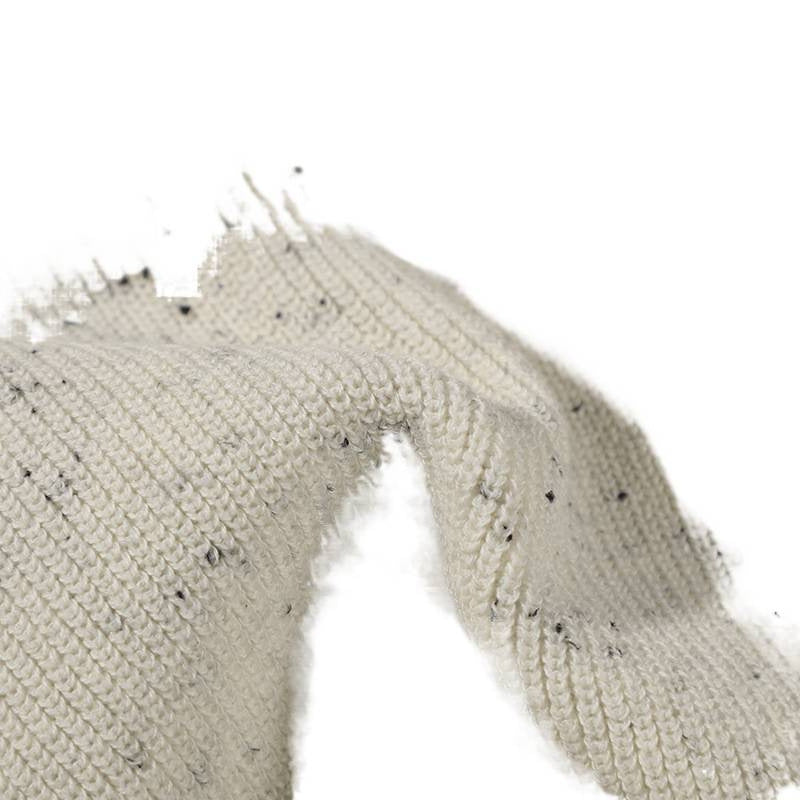 Unisex Großer Rundhals‑Strickpullover aus Mélange‑Garn mit abgesenkter Schulter Shop Nory