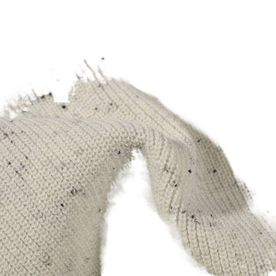 Unisex Großer Rundhals‑Strickpullover aus Mélange‑Garn mit abgesenkter Schulter Shop Nory