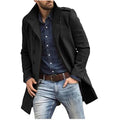 Herren klassischer Trenchcoat mit modernem Schnitt