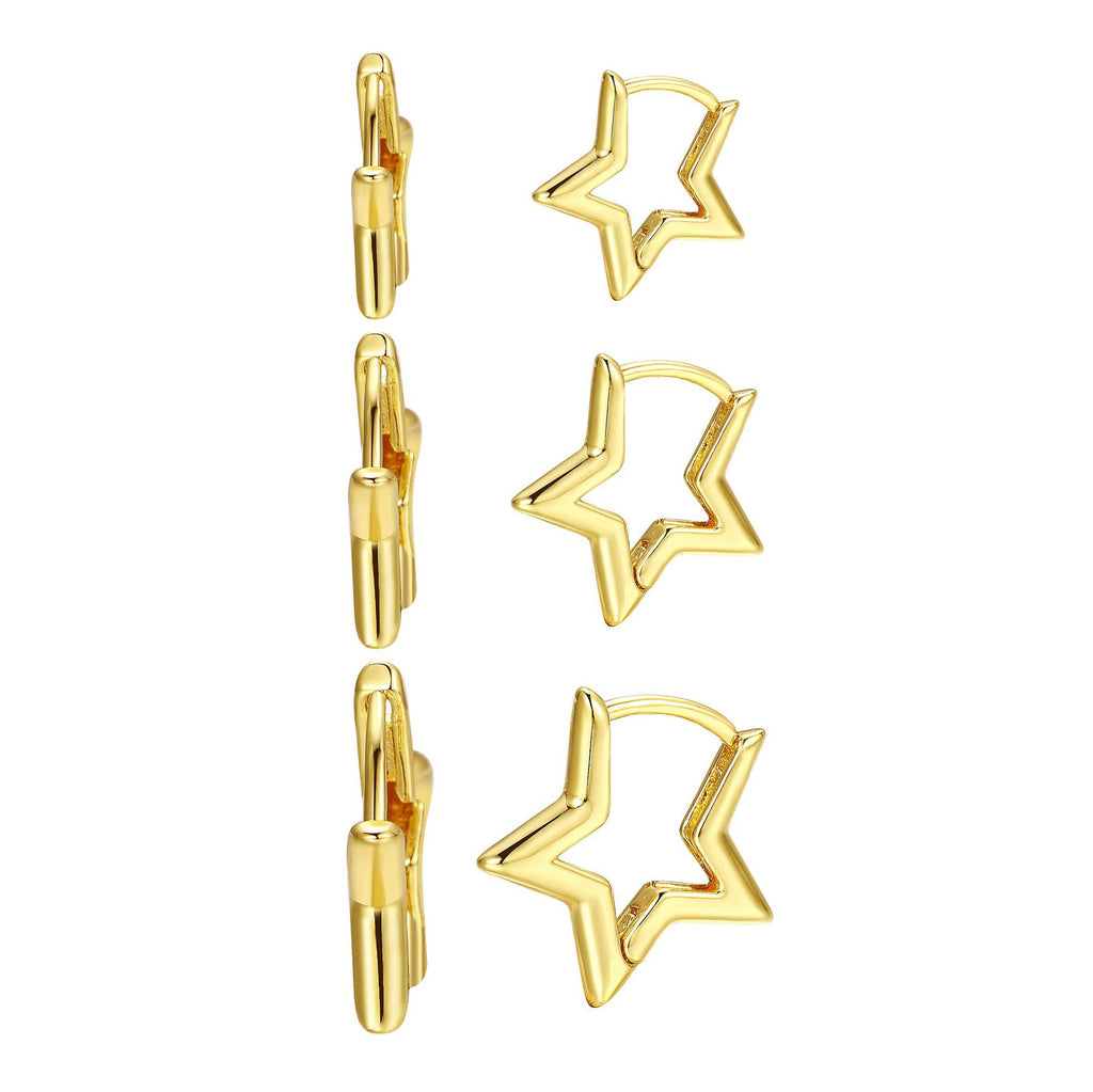 Damen Ohrringe-Set mit verschiedenen Designs und modernen Formen Shop Nory