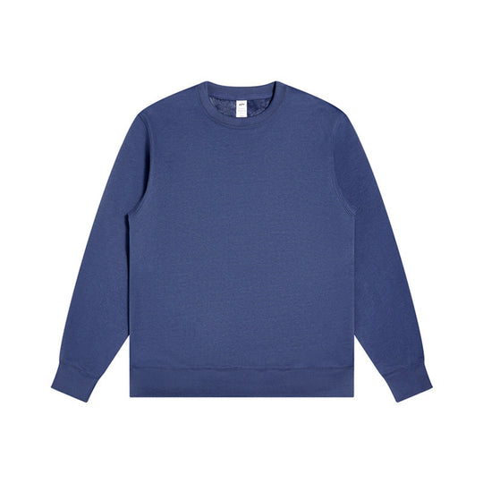 Unisex Minimalistisches Baumwoll-Sweatshirt mit Rundhals, Rippbündchen & Relaxed Fit Shop Nory