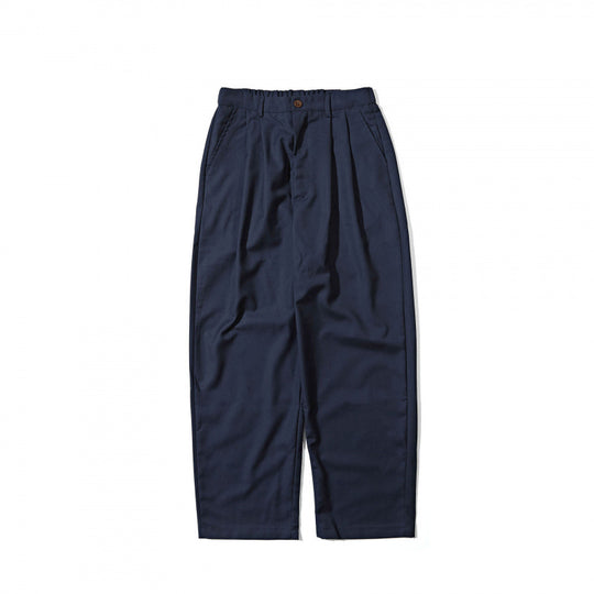 Damen Hochtaillierte Bundfalten-Hose mit legerer Weite und konischem Bein Shop Nory