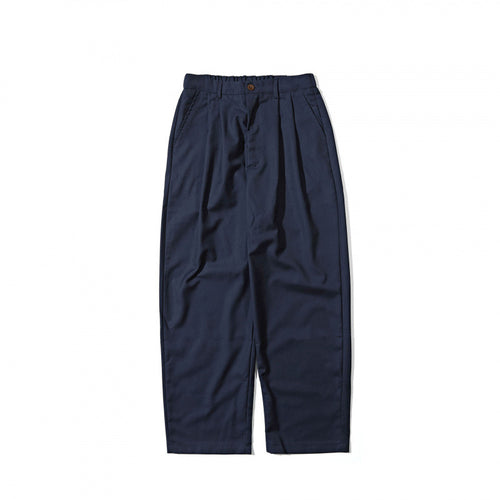 Damen Hochtaillierte Bundfalten-Hose mit legerer Weite und konischem Bein Shop Nory