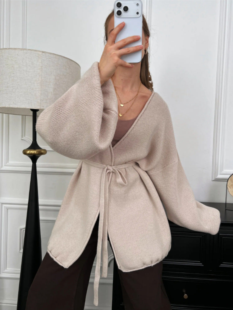Damen Gemütlicher Oversized Strickcardigan Shop Nory