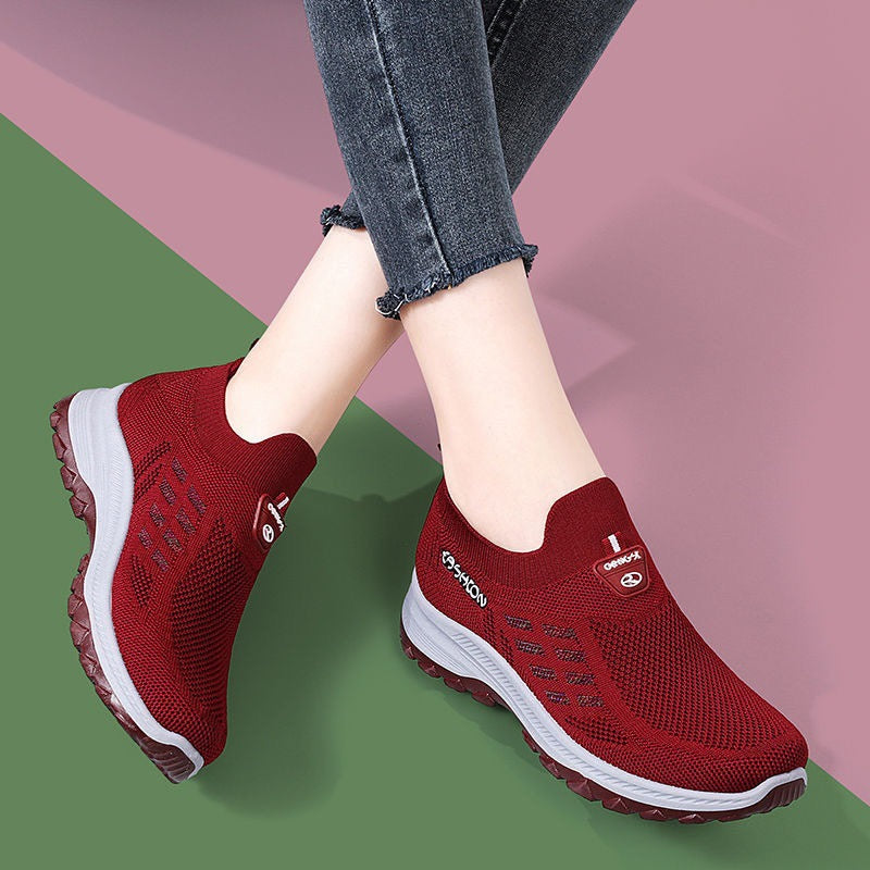 Damen Atmungsaktive Sneaker mit rutschfester Sohle Shop Nory