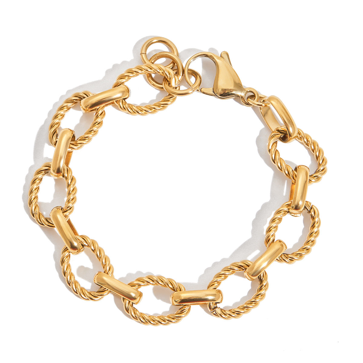 Damen Armband aus wasserdichtem, hypoallergenem Edelstahl mit drehbarem Design Shop Nory