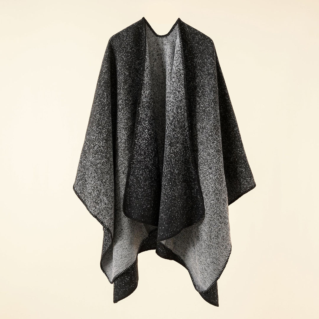 Damen Jacquard Poncho mit Paisley‑Muster Shop Nory